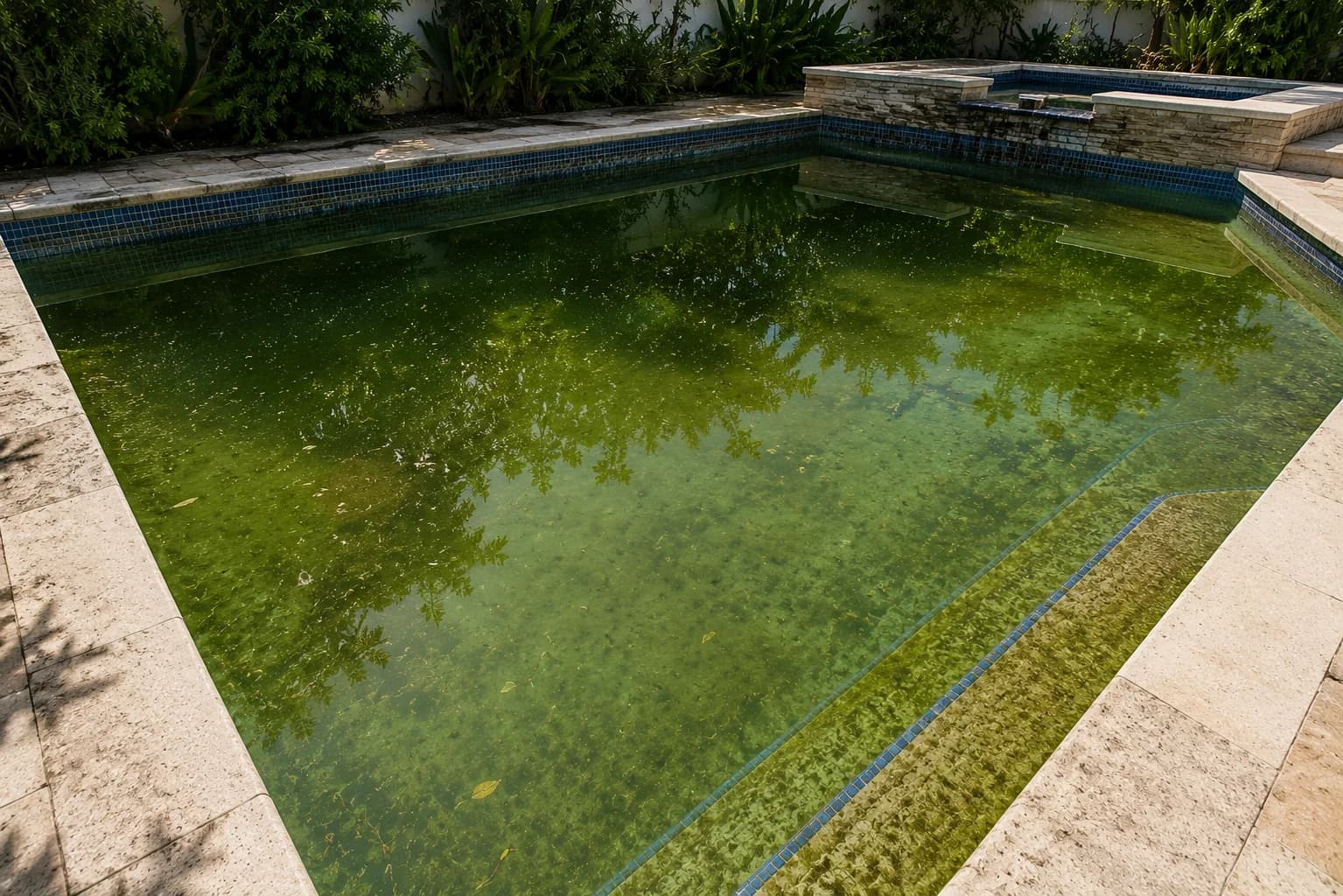 Deep Pool Cleaning before