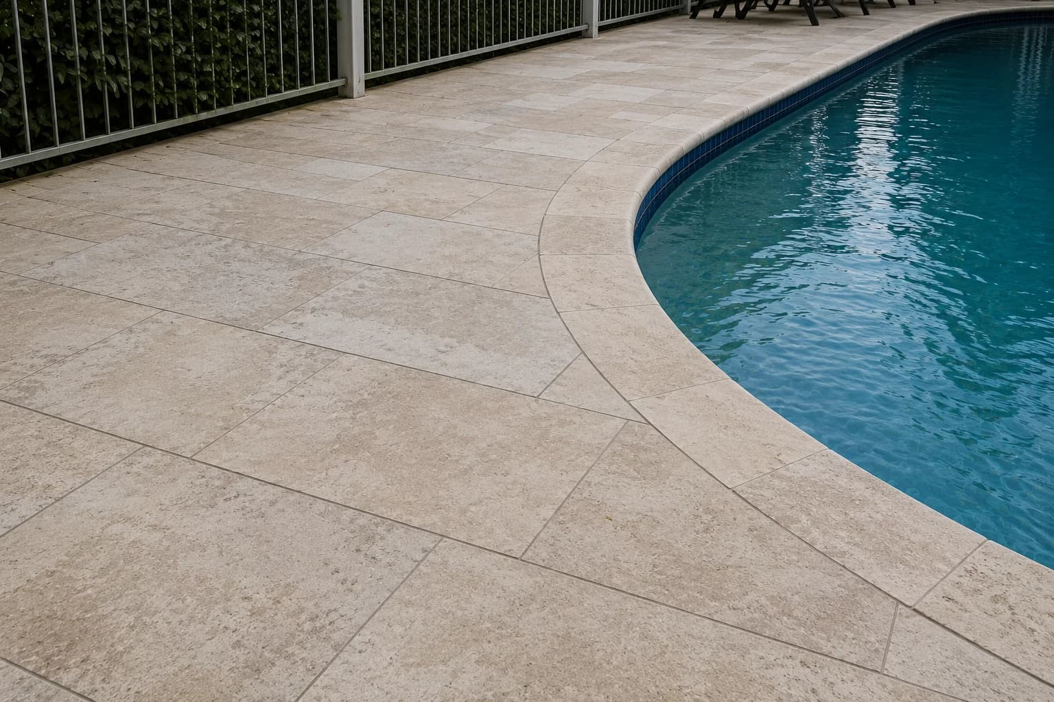 Pool Deck Pressure Washing after